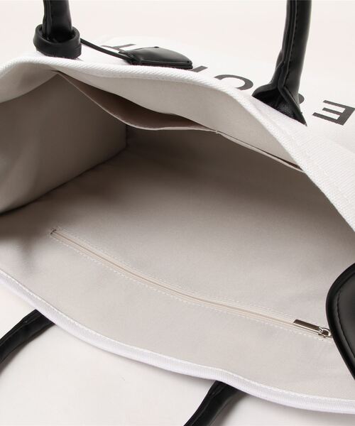 EGOIST(エゴイスト)の「BIGロゴトートバッグ(トートバッグ・レディース・ホワイト/ブルー・FREE)」の18枚目の写真