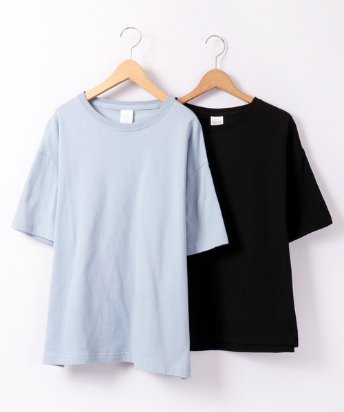 FUNALIVE(ファンアライブ)の「goods365select ハイクオリティビッグシルエットTシャツ2枚組(Tシャツ/カットソー・メンズ・E/B/D/F/C/A・S/L/LL/M)」の1枚目の写真