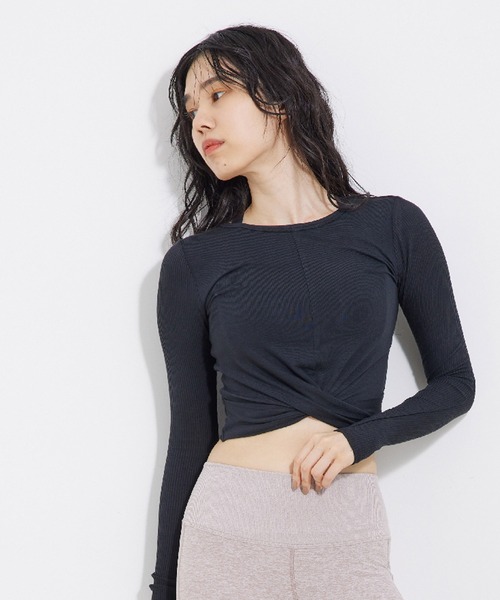 Alo Yoga（アロヨガ）の「【alo】COVER LONG SLEEVE TOP