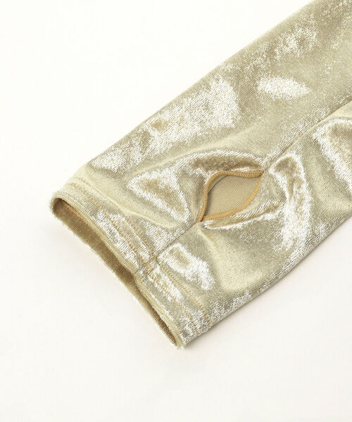 Ray BEAMS（レイビームス）の「Ray BEAMS / ベルベット アームウォーマー（アームカバー・レディース・ミント/ブラック・ONE SIZE）」の16枚目の写真