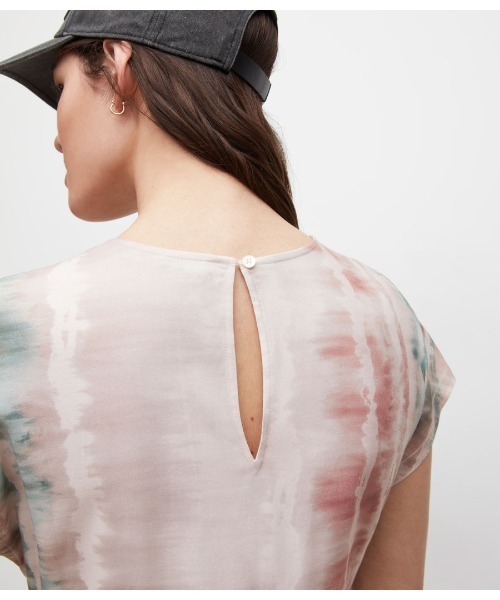ALLSAINTS(オールセインツ)の「JARITA MAREA TIE DYE DRESS | JARITA MAREA タイダイ ドレス・ワンピース(ワンピース・レディース・グリーン系その他・6/8/4)」の4枚目の写真