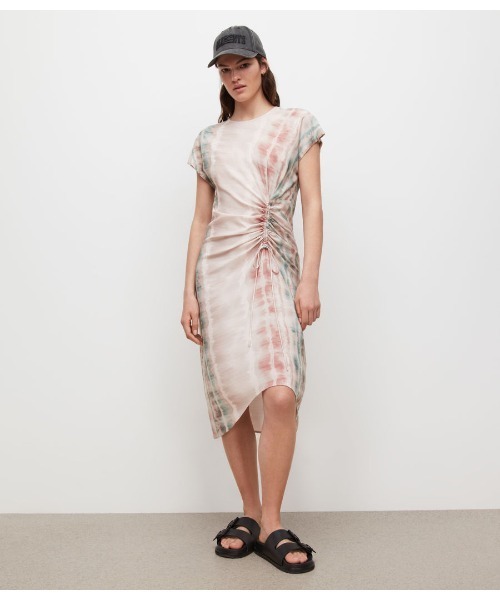 ALLSAINTS(オールセインツ)の「JARITA MAREA TIE DYE DRESS | JARITA MAREA タイダイ ドレス・ワンピース(ワンピース・レディース・グリーン系その他・6/8/4)」の5枚目の写真