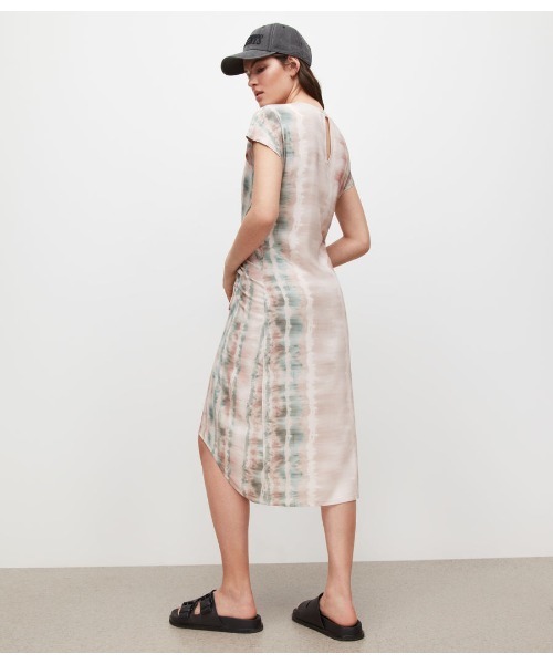 ALLSAINTS(オールセインツ)の「JARITA MAREA TIE DYE DRESS | JARITA MAREA タイダイ ドレス・ワンピース(ワンピース・レディース・グリーン系その他・6/8/4)」の6枚目の写真