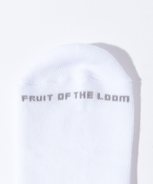 FRUIT OF THE LOOM（フルーツオブザルーム）の「C FTL AC ベーシック(レディース) / クルー丈ソックス / 3足セット / リブソックス / 無地（ソックス/靴下・レディース・ホワイト/ブラック/マルチ・23cm～25cm）」の9枚目の写真