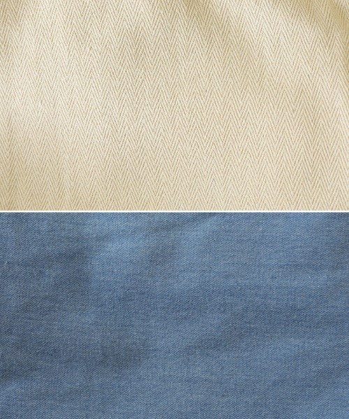 select MOCA（セレクトモカ）の「デニムライクトートバッグ（トートバッグ・レディース・ライトブルー/アイボリー・FREE）」の16枚目の写真