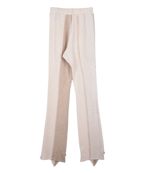 VIAVANDA（ヴィアヴァンダ）の「V CUT KNIT PANTS（その他パンツ・レディース・ベージュ/ブラック/グレー・FREE）」の16枚目の写真