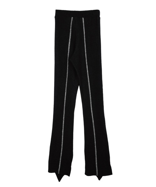 VIAVANDA（ヴィアヴァンダ）の「V CUT KNIT PANTS（その他パンツ・レディース・ベージュ/ブラック/グレー・FREE）」の8枚目の写真