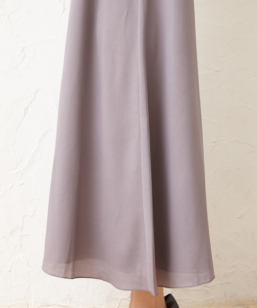 AIMER（エメ）の「プチハイネック袖付きテントラインパーティードレス（ドレス・レディース・ブラック/ネイビー/グレー/ライトグリーン/ダルブルー系・SMALL/MEDIUM/LARGE）」の16枚目の写真