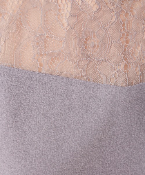 AIMER（エメ）の「プチハイネック袖付きテントラインパーティードレス（ドレス・レディース・ブラック/ネイビー/グレー/ライトグリーン/ダルブルー系・SMALL/MEDIUM/LARGE）」の17枚目の写真