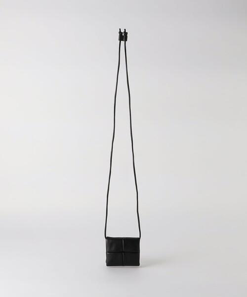 ADD CULUMN(アドカラム)の「<ADD CULUMN>パフ ミニミニ ショルダーバッグ(ショルダーバッグ・レディース・ブラック/イエロー/ライトブルー・FREE)」の2枚目の写真