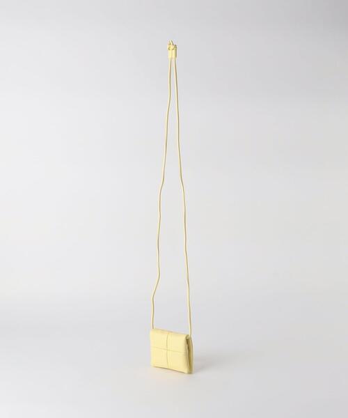 ADD CULUMN(アドカラム)の「<ADD CULUMN>パフ ミニミニ ショルダーバッグ(ショルダーバッグ・レディース・ブラック/イエロー/ライトブルー・FREE)」の6枚目の写真