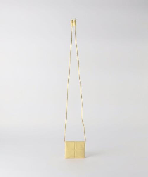 ADD CULUMN(アドカラム)の「<ADD CULUMN>パフ ミニミニ ショルダーバッグ(ショルダーバッグ・レディース・ブラック/イエロー/ライトブルー・FREE)」の4枚目の写真