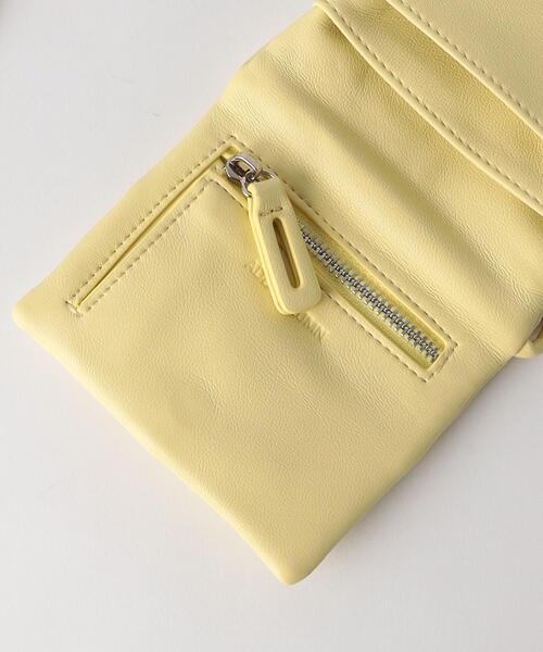 ADD CULUMN(アドカラム)の「<ADD CULUMN>パフ ミニミニ ショルダーバッグ(ショルダーバッグ・レディース・ブラック/イエロー/ライトブルー・FREE)」の10枚目の写真