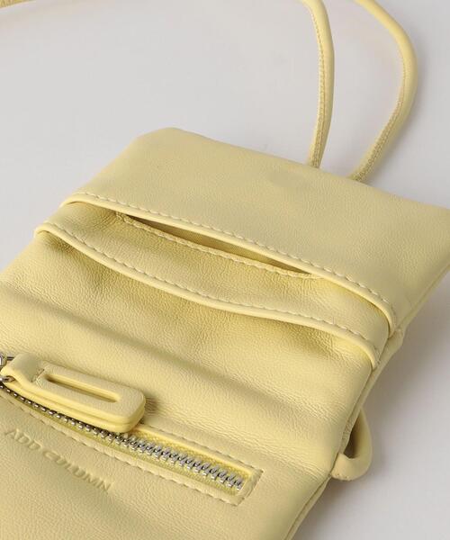 ADD CULUMN(アドカラム)の「<ADD CULUMN>パフ ミニミニ ショルダーバッグ(ショルダーバッグ・レディース・ブラック/イエロー/ライトブルー・FREE)」の12枚目の写真