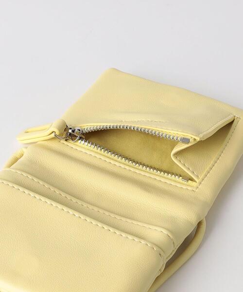 ADD CULUMN(アドカラム)の「<ADD CULUMN>パフ ミニミニ ショルダーバッグ(ショルダーバッグ・レディース・ブラック/イエロー/ライトブルー・FREE)」の7枚目の写真