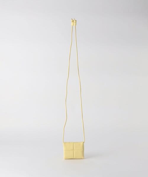 ADD CULUMN(アドカラム)の「<ADD CULUMN>パフ ミニミニ ショルダーバッグ(ショルダーバッグ・レディース・ブラック/イエロー/ライトブルー・FREE)」の14枚目の写真