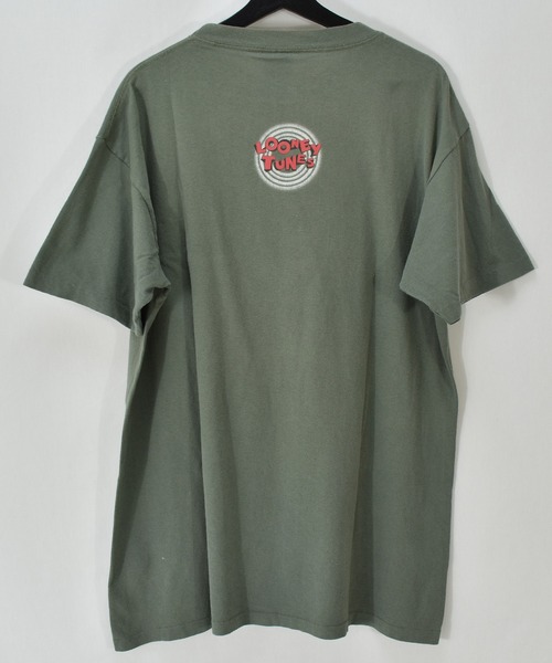 LOONEY TUNES CLASSIC(ルーニーチューンズクラシック)の「【ヴィンテージ古着】90's LOONEY TUNES / ルーニー・テューンズ Wile E. Coyote プリントTシャツ USA製(Tシャツ/カットソー・メンズ・カーキ・X-LARGE)」の2枚目の写真