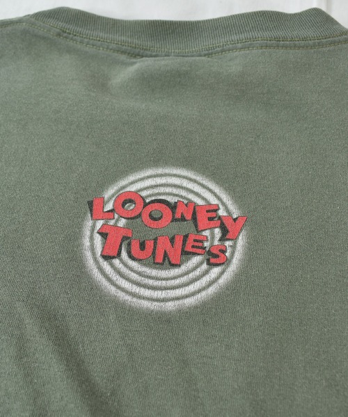LOONEY TUNES CLASSIC(ルーニーチューンズクラシック)の「【ヴィンテージ古着】90's LOONEY TUNES / ルーニー・テューンズ Wile E. Coyote プリントTシャツ USA製(Tシャツ/カットソー・メンズ・カーキ・X-LARGE)」の6枚目の写真