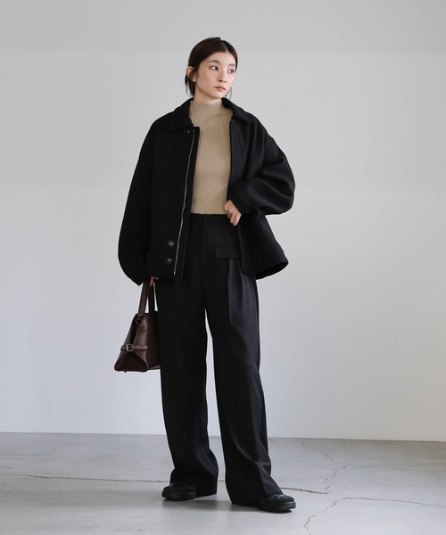 セール】【12色展開】プチハイネックリブニット（ニット/セーター