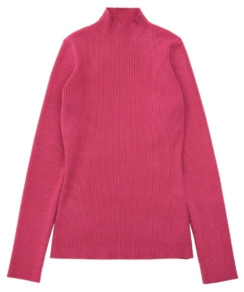 select MOCA（セレクトモカ）の「【12色展開】プチハイネックリブニット（ニット/セーター・レディース・ブラック/ブラウン/カーキ/ピンク/オレンジ/アイボリー/グレイッシュベージュ/ブルー/ネイビー/グレー/オリーブ/ライトグレー・FREE）」の17枚目の写真