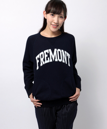MILKFED. | SWEAT TOP FREMONT　（スウェットトップ/クルーネック/ロゴ）(スウェット)