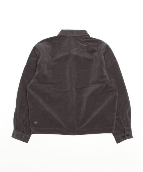 DESCENTE PAUSE（デサントポーズ）の「【デサントポーズ】コーデュロイシャツブルゾン / CORDUROY SHIRT BLOUSON　ヴィンテージライク（ブルゾン・メンズ・ベージュ/ブラウン/グリーン/スミクロ・LARGE/MEDIUM/SMALL/X-LARGE）」の7枚目の写真