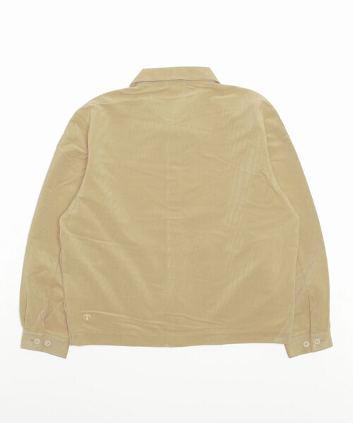 DESCENTE PAUSE（デサントポーズ）の「【デサントポーズ】コーデュロイシャツブルゾン / CORDUROY SHIRT BLOUSON　ヴィンテージライク（ブルゾン・メンズ・ベージュ/ブラウン/グリーン/スミクロ・LARGE/MEDIUM/SMALL/X-LARGE）」の9枚目の写真