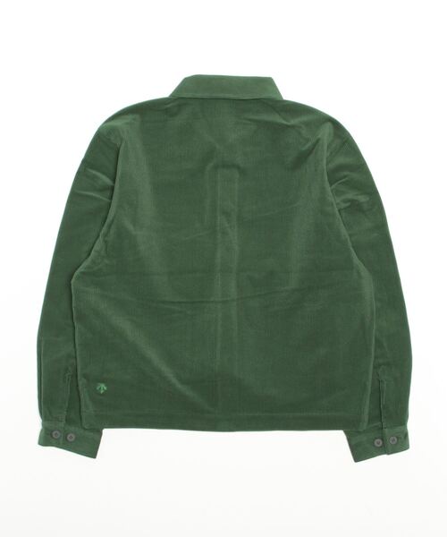 DESCENTE PAUSE（デサントポーズ）の「【デサントポーズ】コーデュロイシャツブルゾン / CORDUROY SHIRT BLOUSON　ヴィンテージライク（ブルゾン・メンズ・ベージュ/ブラウン/グリーン/スミクロ・LARGE/MEDIUM/SMALL/X-LARGE）」の10枚目の写真
