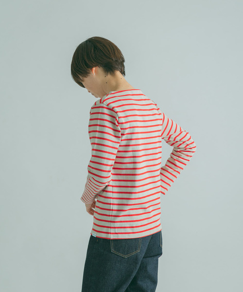 FORK&SPOON（フォークアンドスプーン）の「FORK&SPOON　ボートネックボーダー（Tシャツ/カットソー・レディース・ホワイト系その他/ブラック系その他/グレー系その他/ブラウン系その他・1/2）」の15枚目の写真