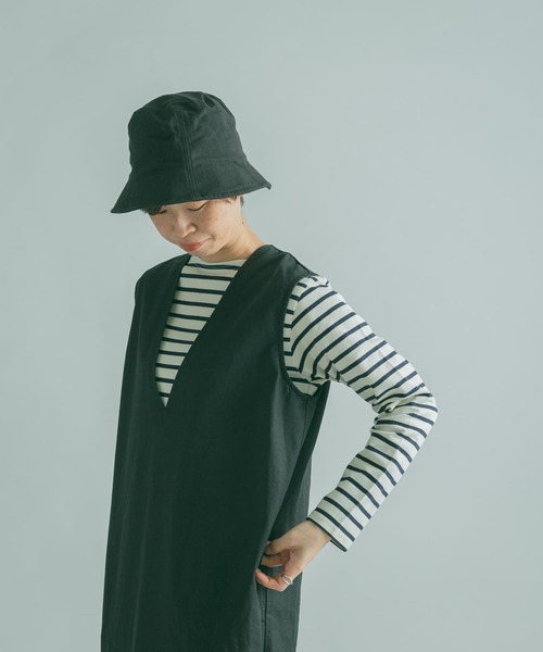 FORK&SPOON（フォークアンドスプーン）の「FORK&SPOON　ボートネックボーダー（Tシャツ/カットソー・レディース・ホワイト系その他/ブラック系その他/グレー系その他/ブラウン系その他・1/2）」の12枚目の写真