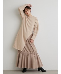 emmi | 【emmi atelier】ティアードスカート付きスエットトップス(ワンピース)