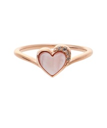 SAMANTHA SILVA | ピンクシェル ハート リング(リング)