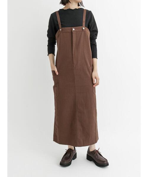 Samansa Mos2 blue（サマンサモスモスブルー）の「スクエア厚底チロリアンシューズ（ドレスシューズ・レディース・ダークブラウン/ブラック・LARGE/MEDIUM）」の11枚目の写真