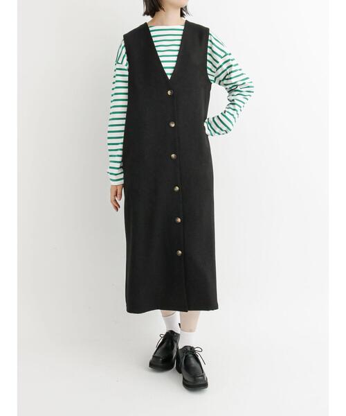 Samansa Mos2 blue（サマンサモスモスブルー）の「スクエア厚底チロリアンシューズ（ドレスシューズ・レディース・ダークブラウン/ブラック・LARGE/MEDIUM）」の14枚目の写真