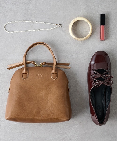 MADE IN JAPAN【TIDEWAY】EC限定 ライトレザーボストンバッグ LIGHT