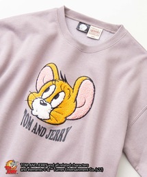 【OUTDOOR PRODUCTS/アウトドアプロダクツ】【TOM AND JERRY/トムとジェリー】コラボ ヘビーウェイト 裏起毛 ビッグシルエット スウェット トレーナー