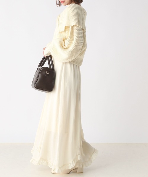 Heather（ヘザー）の「ハーフZIPニットプルオーバー 165254（ニット