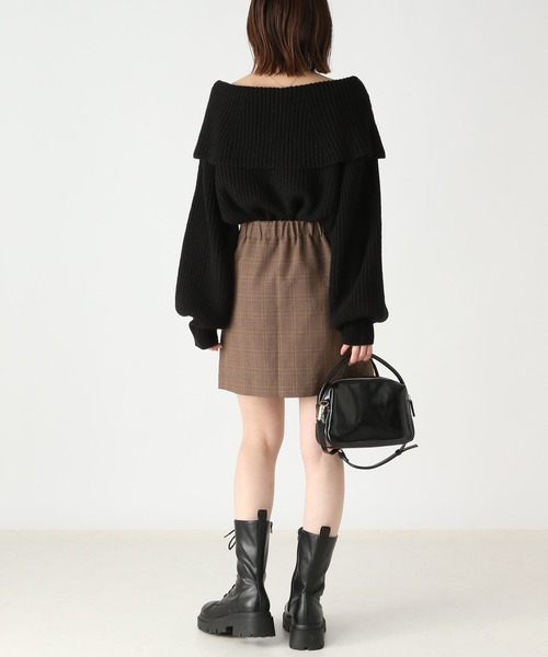 Heather（ヘザー）の「ハーフZIPニットプルオーバー 165254（ニット