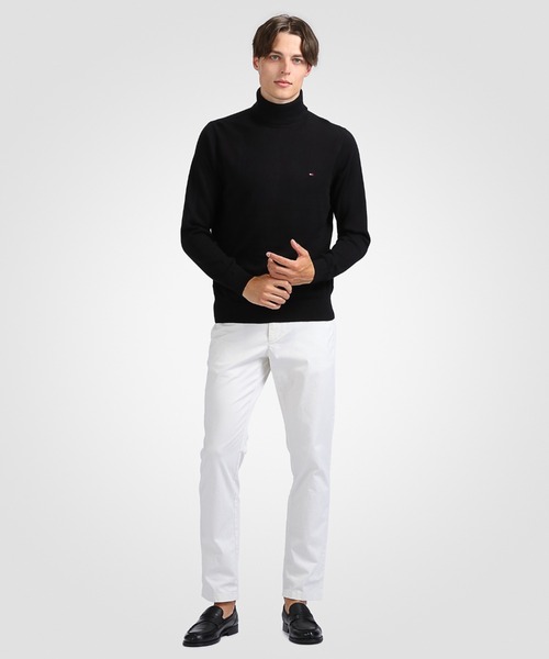 TOMMY HILFIGER（トミーヒルフィガー）の「カシミヤブレンドロールネックセーター（ニット/セーター・メンズ・グリーン/ブラウン/グレー/ブラック・LARGE/MEDIUM/SMALL/X-LARGE）」の13枚目の写真