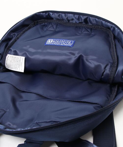 ROOTOTE（ルートート）の「ルートート/LT.セオルー.フェザーカラーB（バックパック/リュック・レディース・シルバー/カーキ/ブラウン系その他/ワイン/ネイビー/ブラック・FREE）」の12枚目の写真