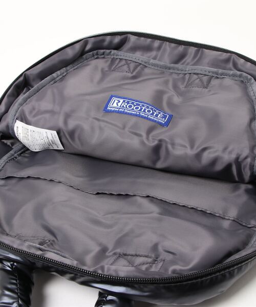 ROOTOTE（ルートート）の「ルートート/LT.セオルー.フェザーカラーB（バックパック/リュック・レディース・シルバー/カーキ/ブラウン系その他/ワイン/ネイビー/ブラック・FREE）」の16枚目の写真