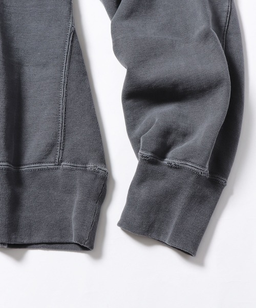 REMI RELIEF(レミレリーフ)の「REMI RELIEF/レミレリーフ SP加工裏毛 クルースウェット トレーナー(スウェット・メンズ・ブラック/ヘザーグレー/サックスブルー/ダークグリーン/オフホワイト/オレンジ/マスタード・XL/L/M/S)」の12枚目の写真