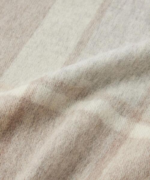 green label relaxing（グリーンレーベルリラクシング）の「ウールチェック ストール（マフラー・レディース・ライラック/ライトグレー/イエロー/オレンジ/ケリー/コバルトブルー・FREE）」の16枚目の写真