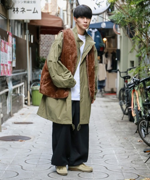 SPINNS（スピンズ）の「【フェイクファー】 ベスト（ベスト・メンズ・ブラック/カーキ/グレー/ブラウン・ONESIZE）」の21枚目の写真