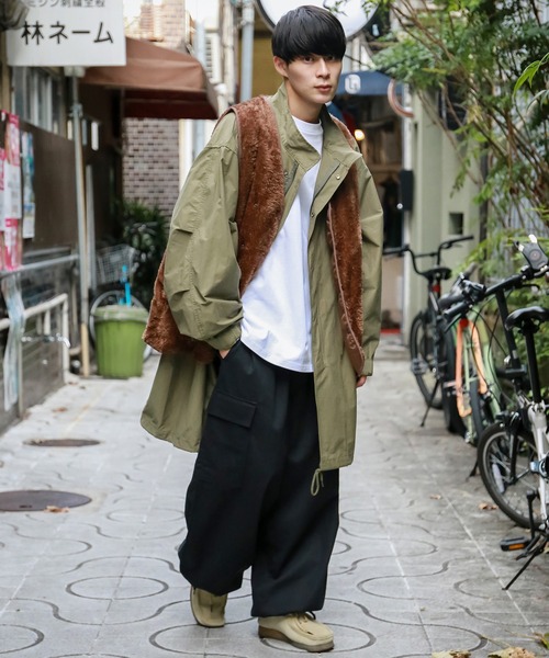 SPINNS（スピンズ）の「【フェイクファー】 ベスト（ベスト・メンズ・ブラック/カーキ/グレー/ブラウン・ONESIZE）」の11枚目の写真