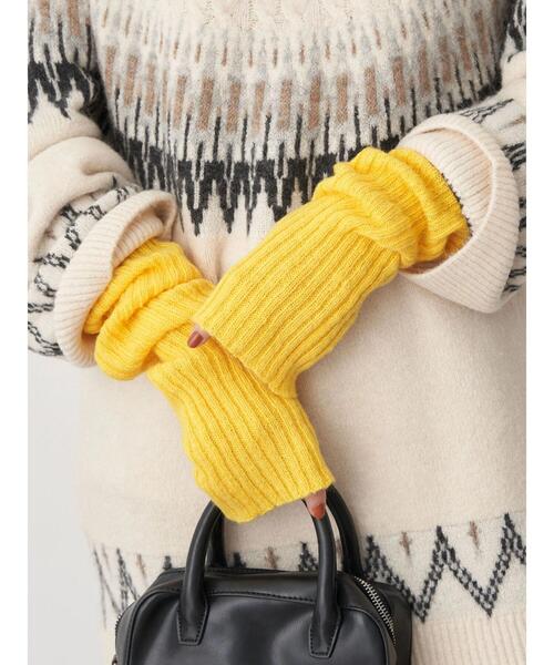 earth music&ecology（アースミュージックアンドエコロジー）の「アームカバー（アームカバー・レディース・イエロー/ブラック/ターコイズブルー/グリーン/オレンジ系その他/アイボリー・FREE）」の20枚目の写真