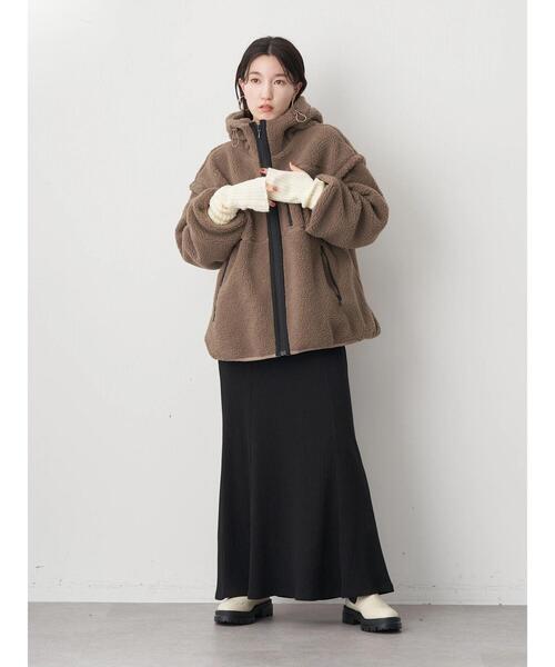 earth music&ecology（アースミュージックアンドエコロジー）の「アームカバー（アームカバー・レディース・イエロー/ブラック/ターコイズブルー/グリーン/オレンジ系その他/アイボリー・FREE）」の10枚目の写真