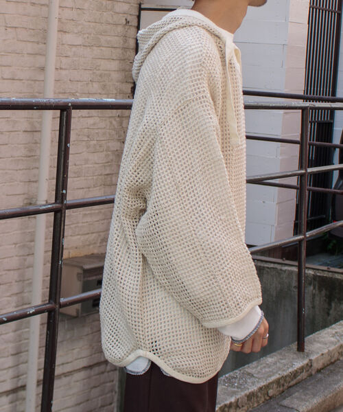【人気】ARMY TWILL アーミーツイル メッシュフーディ　ナチュラル セール】《追加》【ARMY TWILL/アーミーツイル】Cotton Mesh