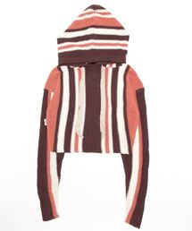 GGD SELECT（ジージーディー　セレクト）の「Stripe Knit Hoodie（ニット/セーター）」