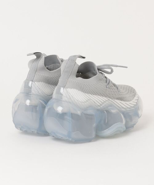 grounds(グラウンズ)の「【grounds】MOOPIE T2 gray x ice gray sole(スニーカー・メンズ・ライトグレー・37/39/36)」の6枚目の写真